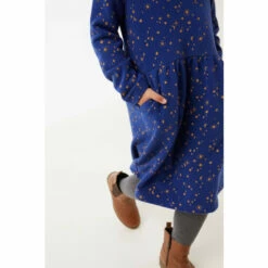 Fat Face Blue Star Sweat Dress -FatFaceshop unnamed file 1639