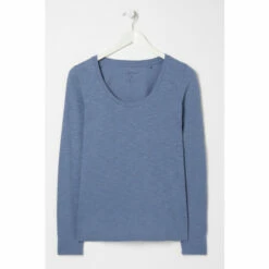 Fat Face FatFace Blue Kelly Organic Cotton Top -FatFaceshop unnamed file 168