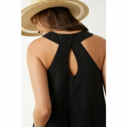 Fat Face FatFace Winter Beach Lola Linen Blend Black Maxi Dress 4 Fat Face FatFace Winter Beach Lola Linen Blend Black Maxi Dress -FatFaceshop unnamed file 1685