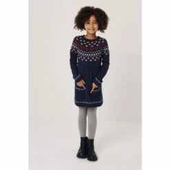 Fat Face FatFace Blue Squirrel Yoke Dress