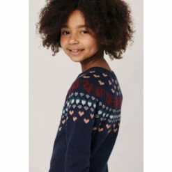 Fat Face FatFace Blue Squirrel Yoke Dress -FatFaceshop unnamed file 1690