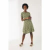 Fat Face FatFace Green Delilah Daisy Dress