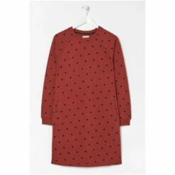 Fat Face FatFace Red Spot Sweat Dress -FatFaceshop unnamed file 1708