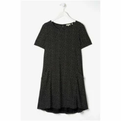 Fat Face FatFace Simone Spot Black Dress -FatFaceshop unnamed file 1727