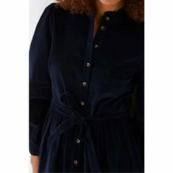 Fat Face FatFace Blue Amy Cord Midi Dress -FatFaceshop unnamed file 1756