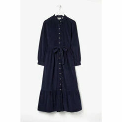 Fat Face FatFace Blue Amy Cord Midi Dress -FatFaceshop unnamed file 1757