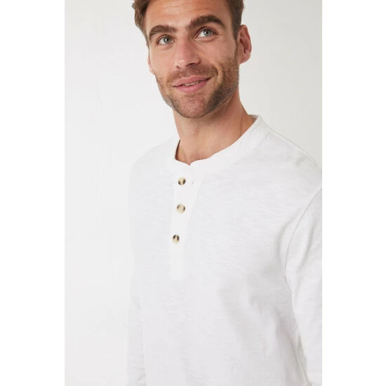 unnamed-file-177.jpg Fat Face FatFace White Long Sleeve Slub Henley T-Shirt -FatFaceshop unnamed file 177