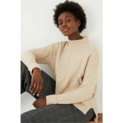 Fat Face FatFace Natural Heidi Jumper -FatFaceshop unnamed file 1779