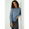 Fat Face FatFace Blue Emmy Jumper -FatFaceshop unnamed file 1789