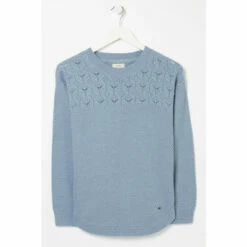 Fat Face FatFace Blue Emmy Jumper -FatFaceshop unnamed file 1791