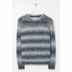 Fat Face FatFace Blue Darcey Stripe Jumper -FatFaceshop unnamed file 1810
