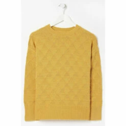 Fat Face FatFace Yellow Mia Jumper 5 Fat Face FatFace Yellow Mia Jumper -FatFaceshop unnamed file 1820
