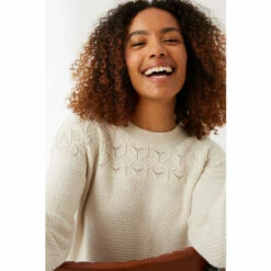 Fat Face FatFace Natural Emmy Jumper -FatFaceshop unnamed file 1839