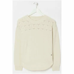 Fat Face FatFace Natural Emmy Jumper -FatFaceshop unnamed file 1841