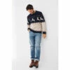 Fat Face FatFace Natural Glencoe Skiier Crew Jumper