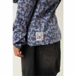 Fat Face FatFace Blue Ditsy Print T-Shirt -FatFaceshop unnamed file 187