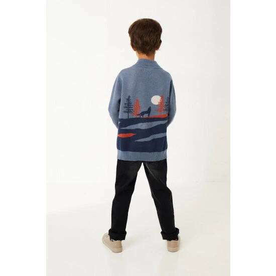 unnamed-file-1871.jpg Fat Face FatFace Blue Wolf Scene Knitted Half Neck Jumper -FatFaceshop unnamed file 1871