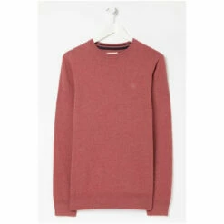 Fat Face FatFace Pink Braunton Crew Neck Jumper -FatFaceshop unnamed file 1888