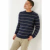 Fat Face FatFace Blue Portsea Striped Jumper