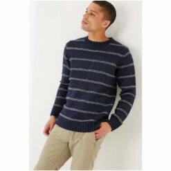 Fat Face FatFace Blue Portsea Striped Jumper -FatFaceshop unnamed file 1910