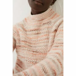 Fat Face FatFace Orange Laura Space Dye Jumper -FatFaceshop unnamed file 1924