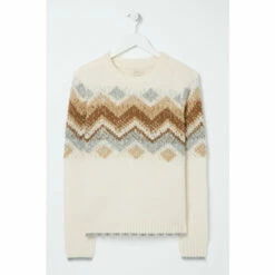 Fat Face FatFace Natural Colette Jumper