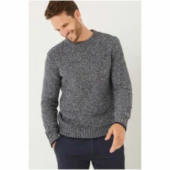 Fat Face FatFace Blue Hove Twist Crew Jumper -FatFaceshop unnamed file 1961