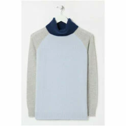 Fat Face FatFace Blue Rose Cashmere Jumper