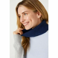 Fat Face FatFace Blue Rose Cashmere Jumper -FatFaceshop unnamed file 1983