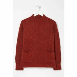 Fat Face FatFace Red Heidi Jumper 6 Fat Face FatFace Red Heidi Jumper -FatFaceshop unnamed file 2005