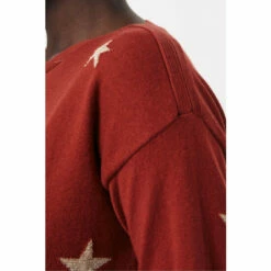 Fat Face FatFace Red Scarlett Star Jumper -FatFaceshop unnamed file 2027