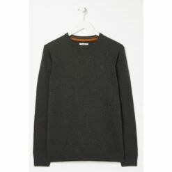 Fat Face Grey Braunton Crew Jumper