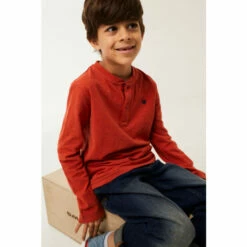 Fat Face FatFace Blue Henley T-Shirts 3 Pack -FatFaceshop unnamed file 205