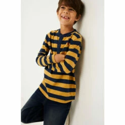 Fat Face FatFace Blue Henley T-Shirts 3 Pack -FatFaceshop unnamed file 206