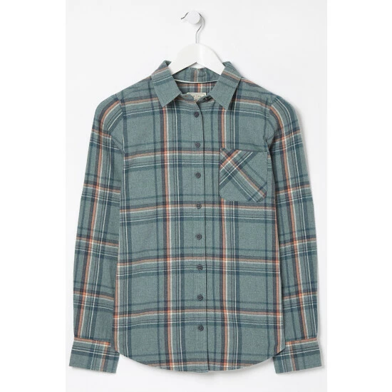 unnamed-file-2067.jpg Fat Face FatFace Green Olivia Check Shirt -FatFaceshop unnamed file 2067