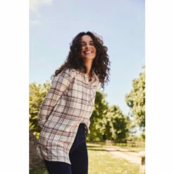 Fat Face FatFace Natural Jane Check Shirt -FatFaceshop unnamed file 2087