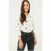 Fat Face FatFace Natural Olivia Bird Printed Shirt