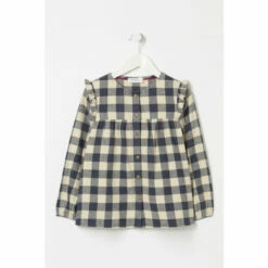 Fat Face FatFace Blue Check Shirt -FatFaceshop unnamed file 2105