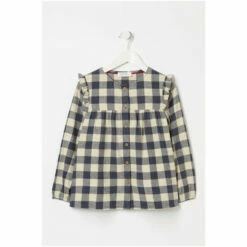 Fat Face FatFace Blue Check Shirt -FatFaceshop unnamed file 2106