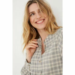 Fat Face FatFace Natural Austell Check Shirt -FatFaceshop unnamed file 2109