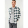 Fat Face FatFace Green Buffalo Check Shirt