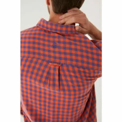 Fat Face Orange Chesil Gingham Shirt -FatFaceshop unnamed file 2123