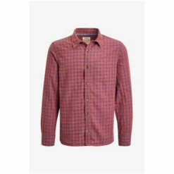 Fat Face Orange Chesil Gingham Shirt -FatFaceshop unnamed file 2125
