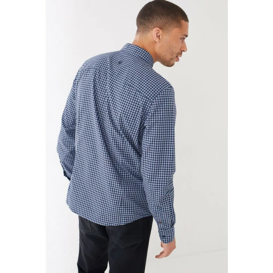 unnamed-file-2154.jpg Fat Face FatFace Blue Slim Hove Gingham Shirt -FatFaceshop unnamed file 2154