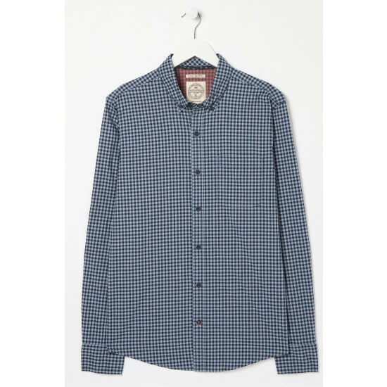 unnamed-file-2156.jpg Fat Face FatFace Blue Slim Hove Gingham Shirt -FatFaceshop unnamed file 2156