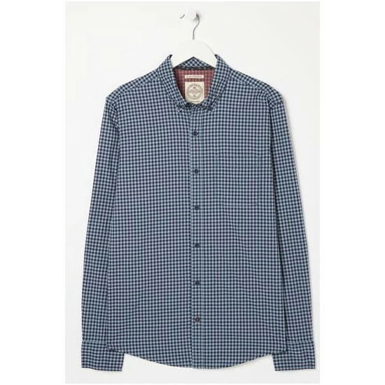 unnamed-file-2157.jpg Fat Face FatFace Blue Slim Hove Gingham Shirt -FatFaceshop unnamed file 2157