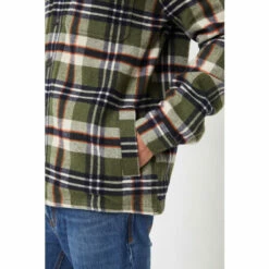 Fat Face FatFace Green Milton Overshirt -FatFaceshop unnamed file 2165