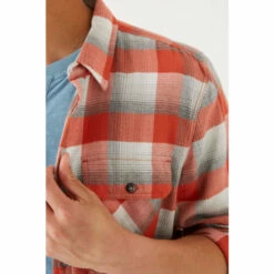 Fat Face FatFace Orange Ombré Check Shirt -FatFaceshop unnamed file 2170