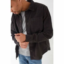 Fat Face FatFace Black Cord Shirt -FatFaceshop unnamed file 2179