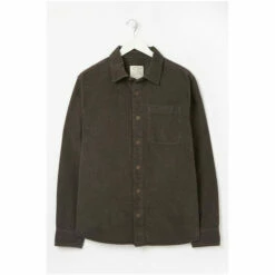 Fat Face FatFace Black Cord Shirt -FatFaceshop unnamed file 2181